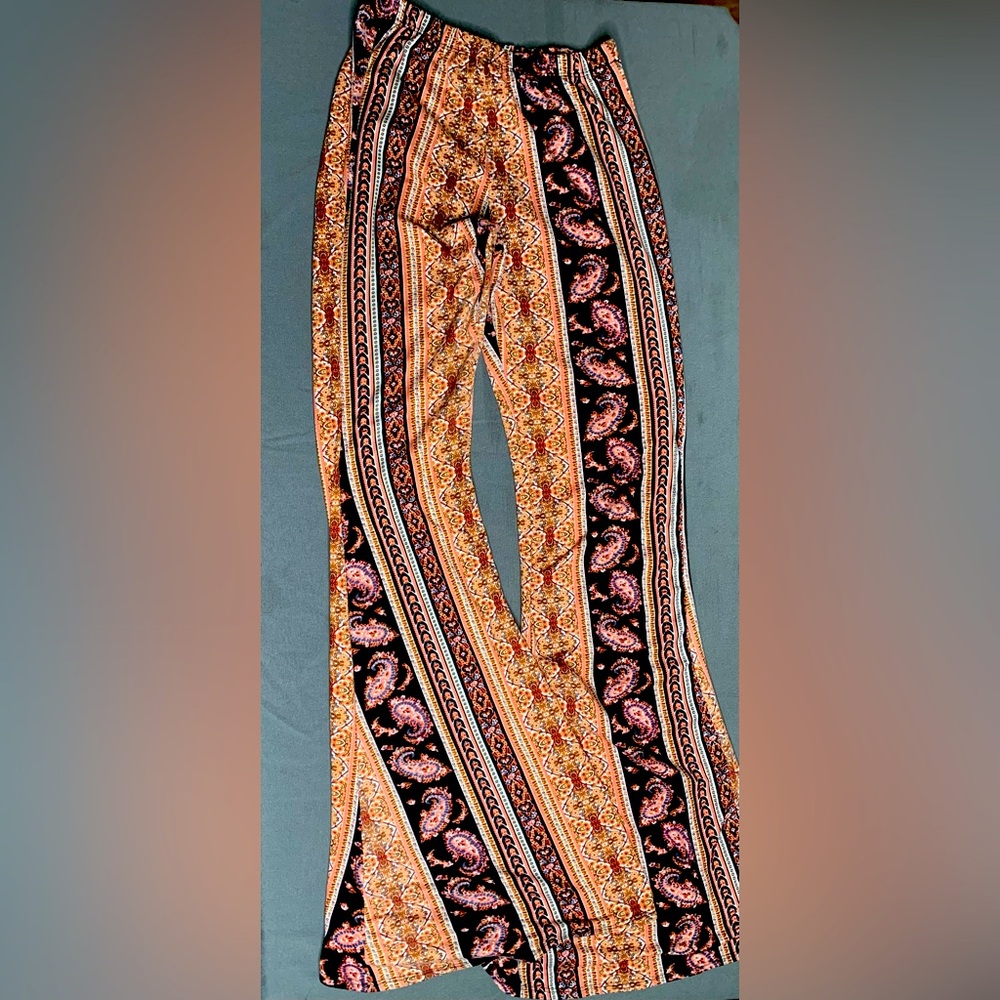 Windsor Black and Brown Wide Leg Pants